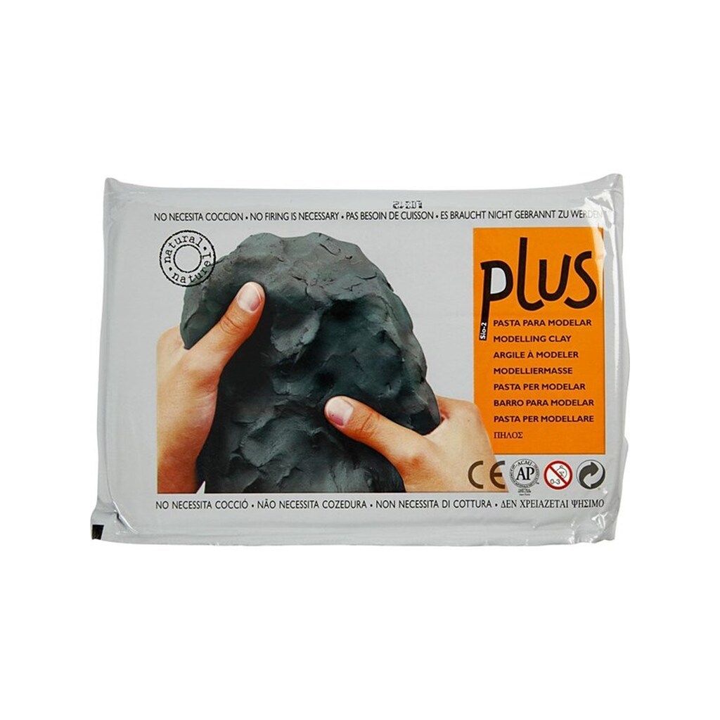 Creativ Company Self-hardening modeling clay Black 1000gr