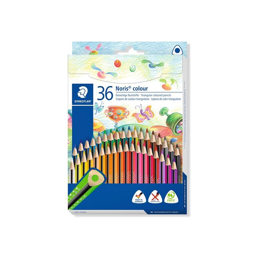 Staedtler Noris Color Trek. 36 Stk 100% PEFC