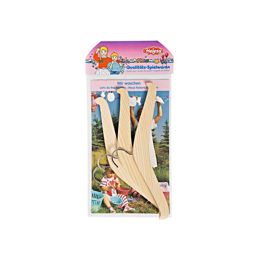 Heless Doll Clothes Hangers 3 pcs.