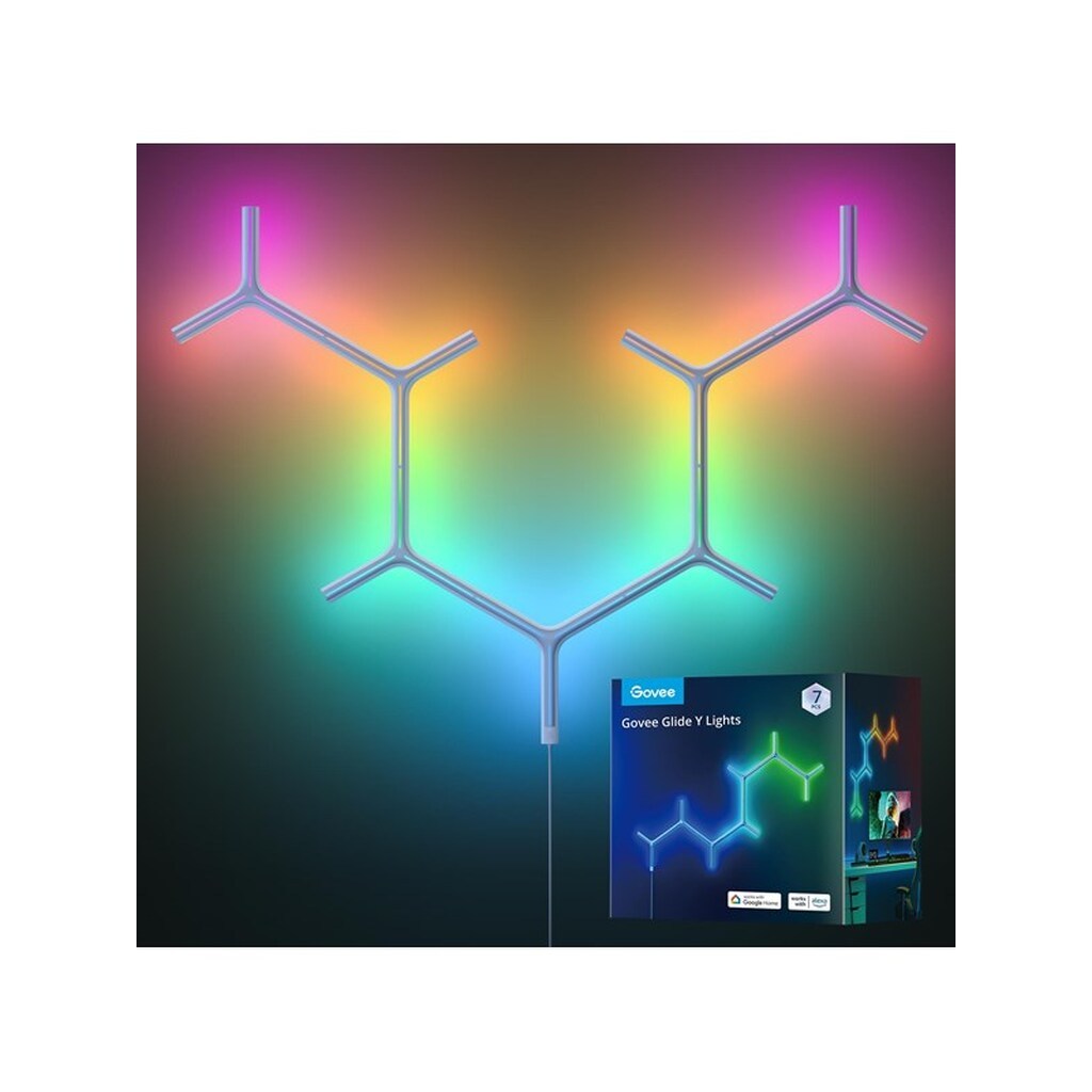 Govee Glide RGBIC Y Lights (7 Pack)