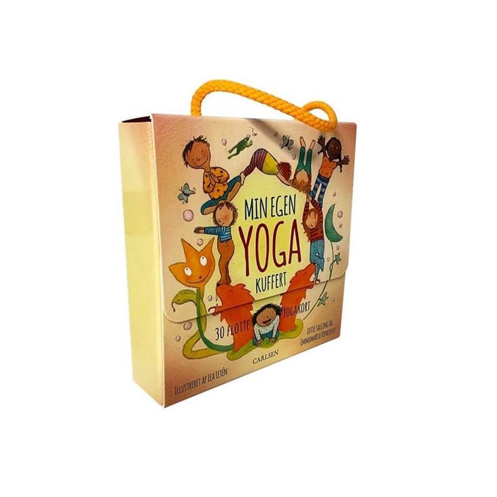 Min egen kuffert med yogakort - Børnebog