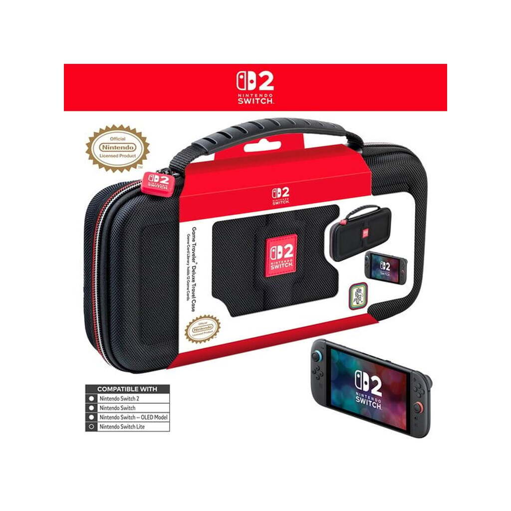 RDS Industries NS2 Deluxe Travel Case NS241 (Black) - Taske - Nintendo Switch 2