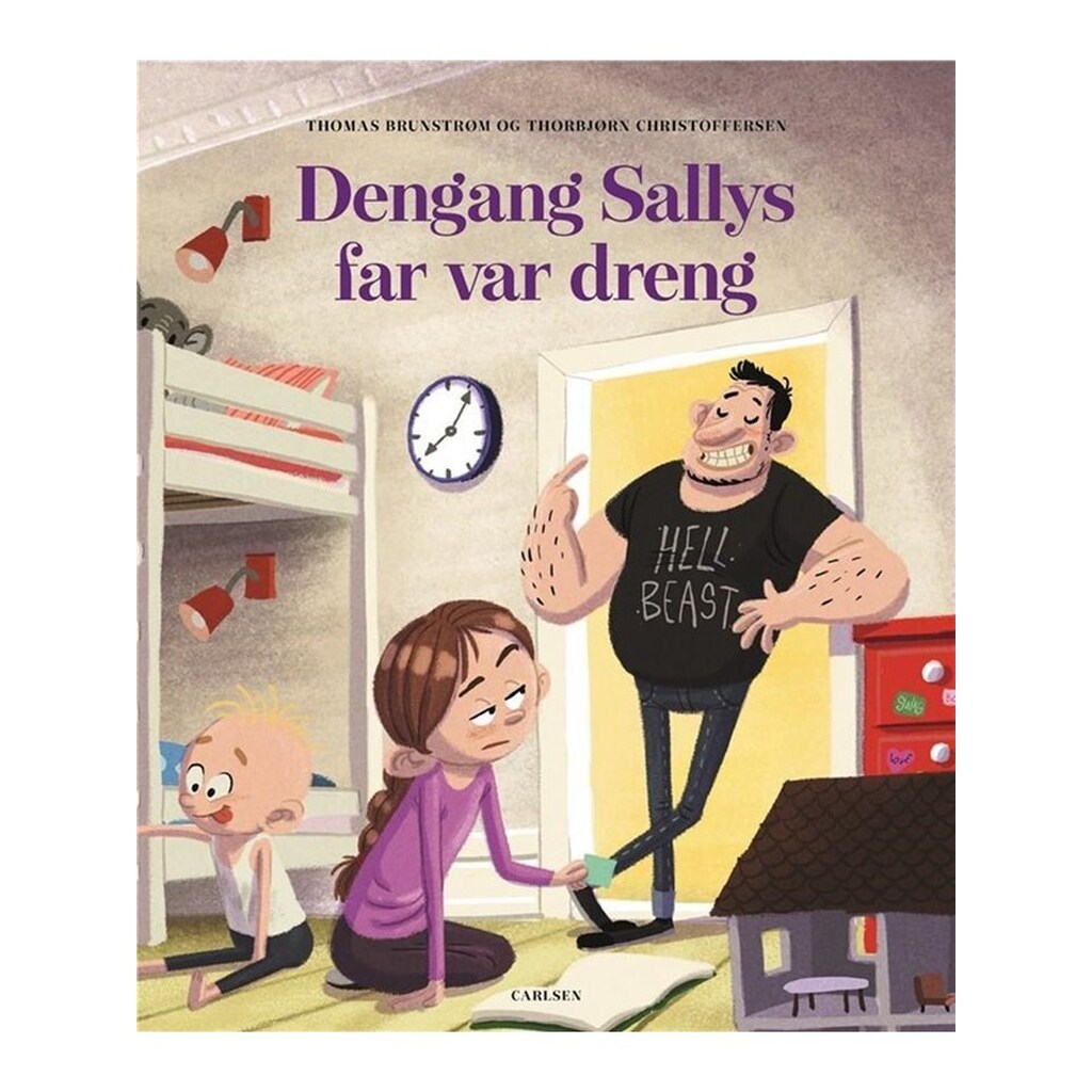 Dengang Sallys far var dreng - Børnebog - hardcover