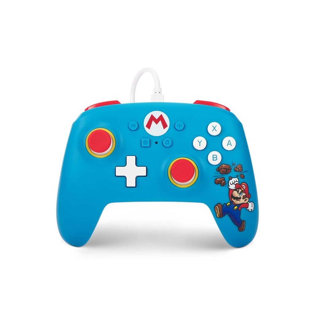 PowerA Kablet controller til Nintendo Switch - Brick Breaker Mario - Wired Controller - Nintendo Switch