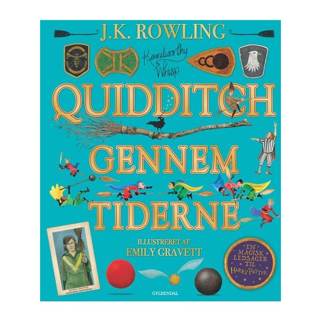 Quidditch gennem tiderne. Illustreret udgave - Ungdomsbog - hardcover