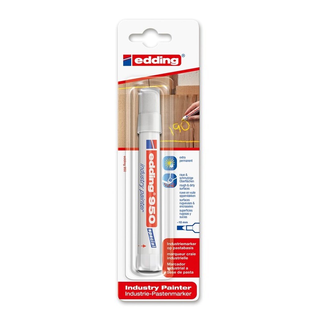 Edding e-950 industry painter hvid