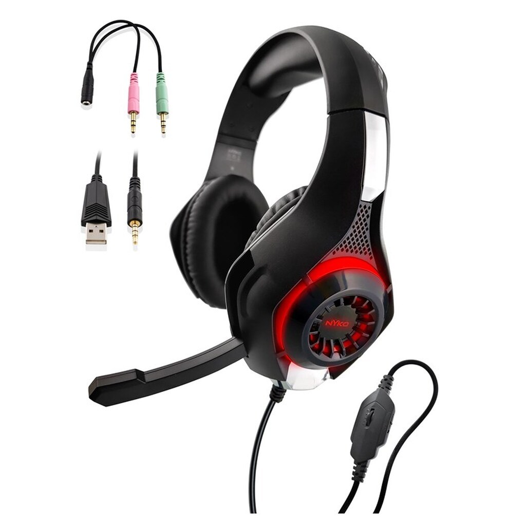 Nyko Core - Black - Wired Headset - Sony PlayStation 5