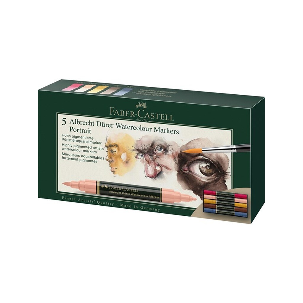 Faber-Castell Alb. Dürer watercolour Portrait 5 ass