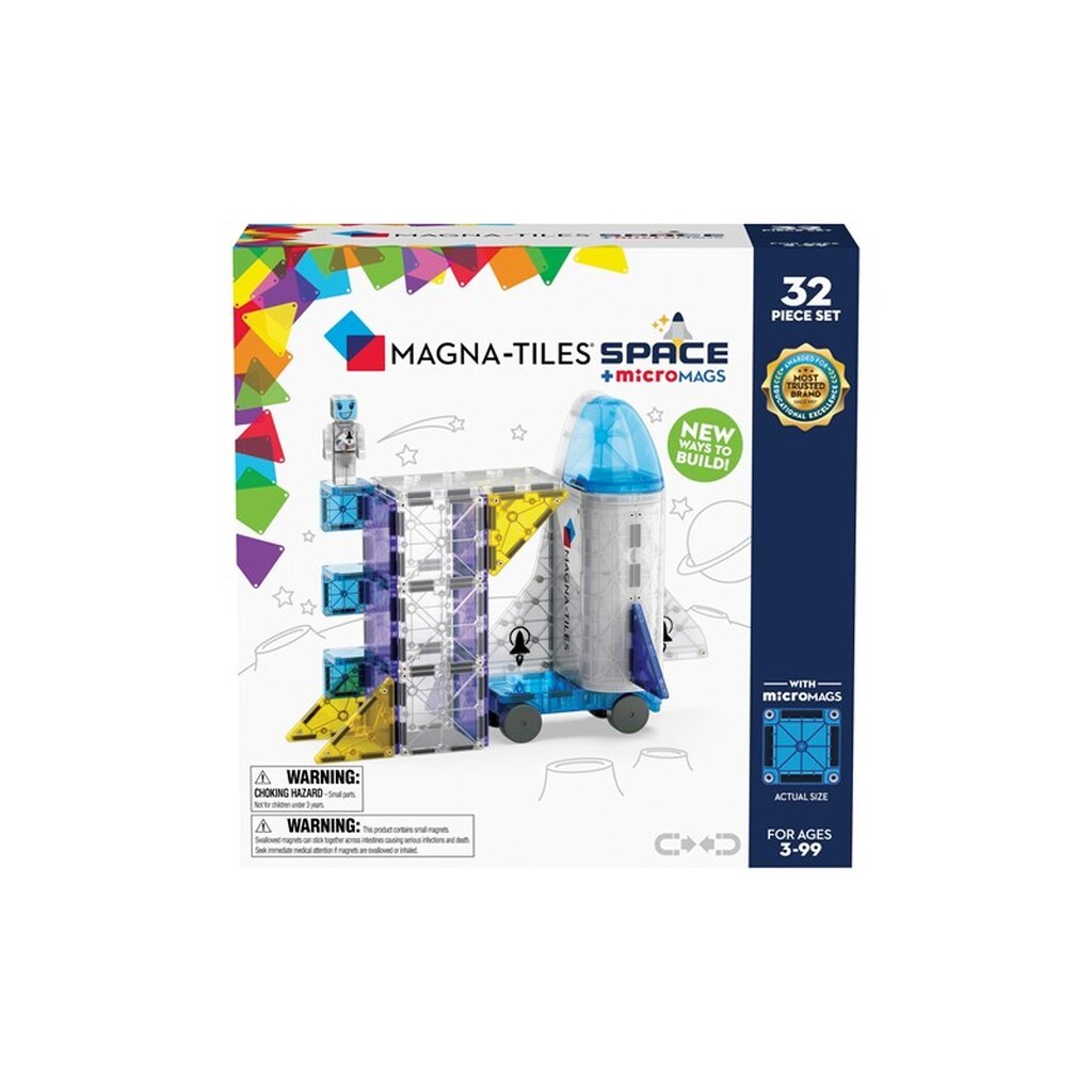 Magna-Tiles Rumraket 32 dele