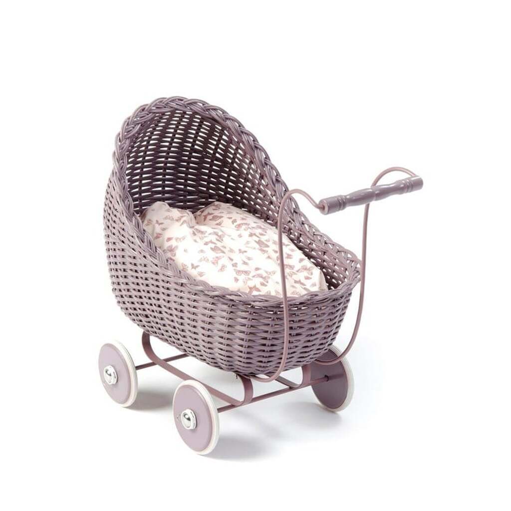Smallstuff - Doll Stroller - Dark Rose