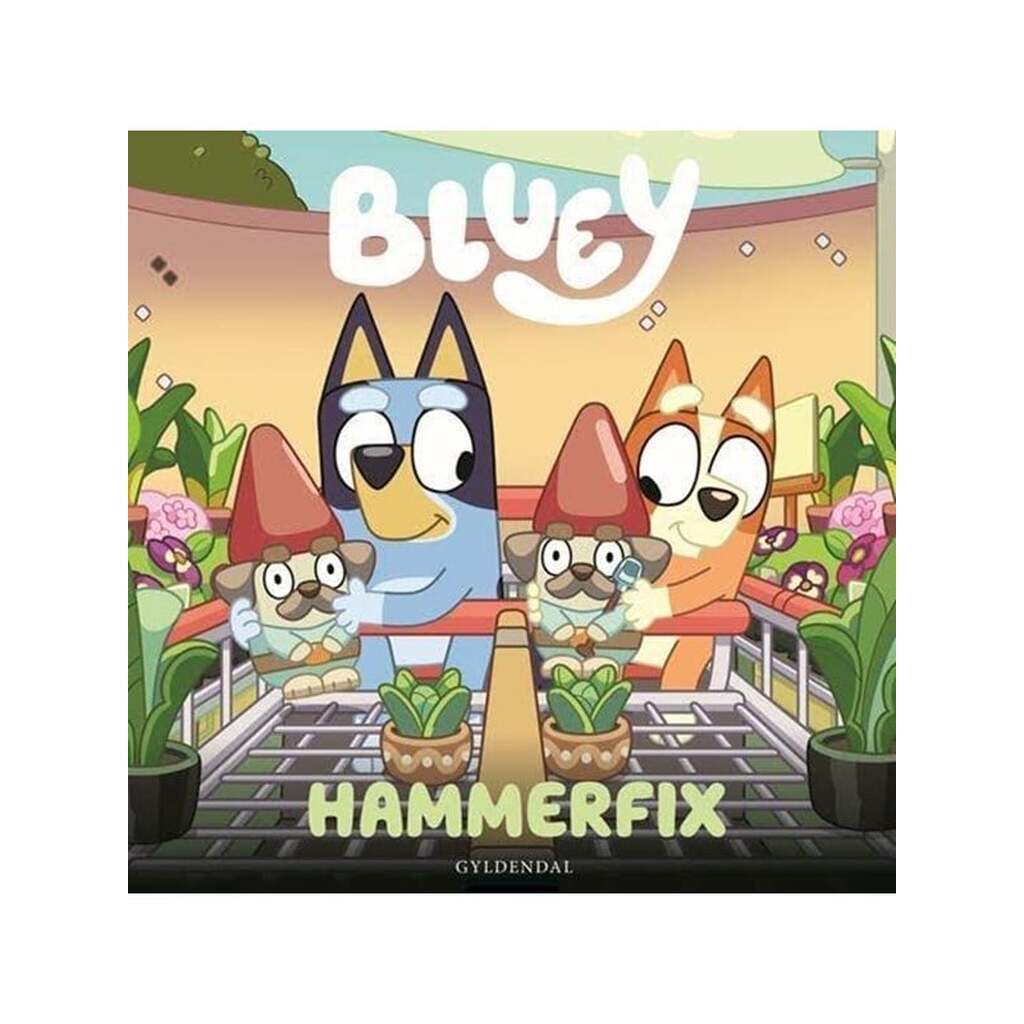 Bluey - Hammerfix - Børnebog - Papbog