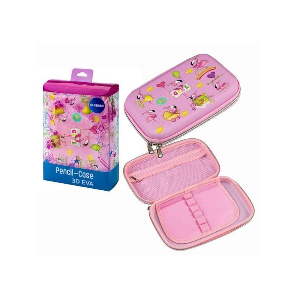 CENTRUM Penalhus PINK FLAMINGO 20*10*5cm.
