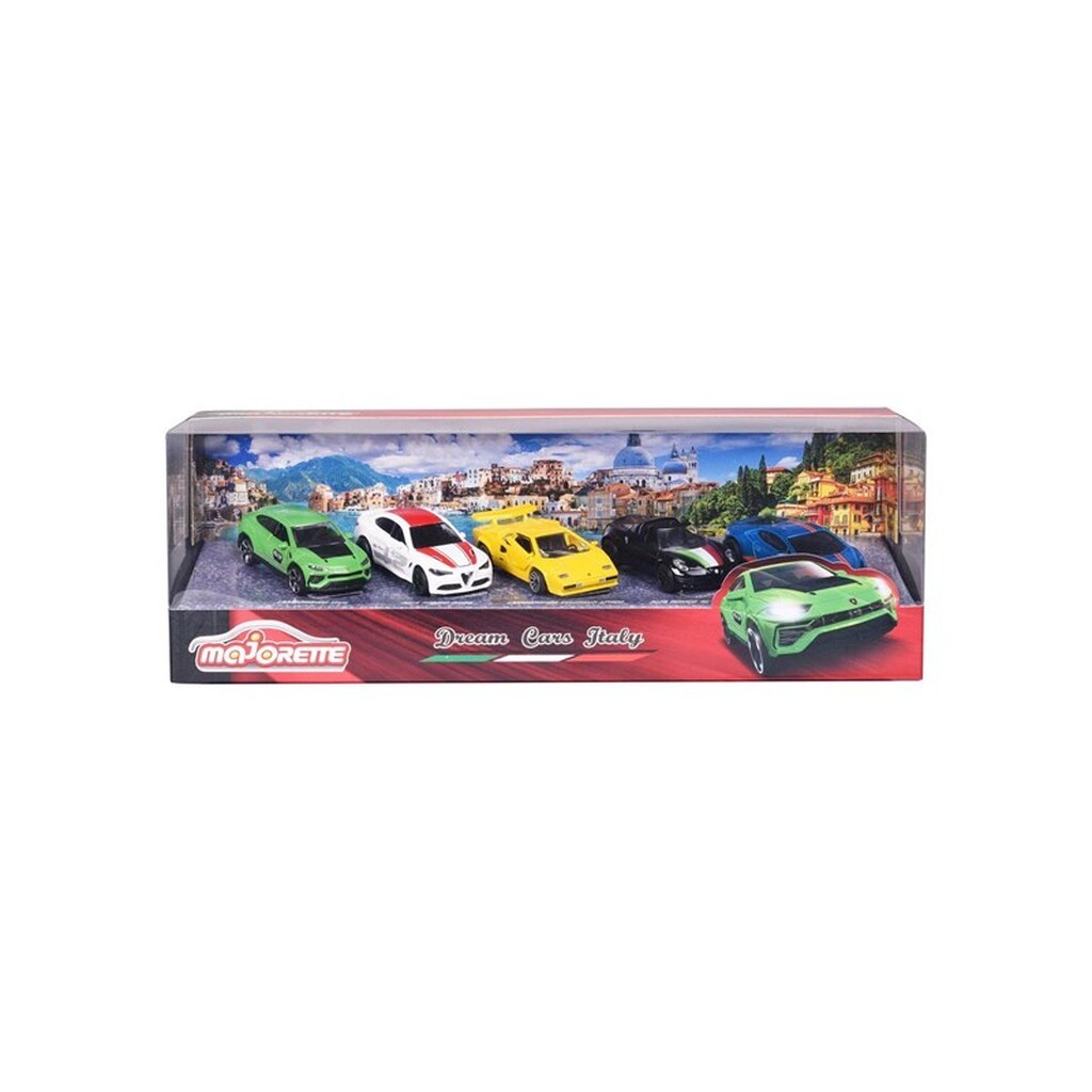 Majorette - Dream Cars Italy Cars 5pcs.