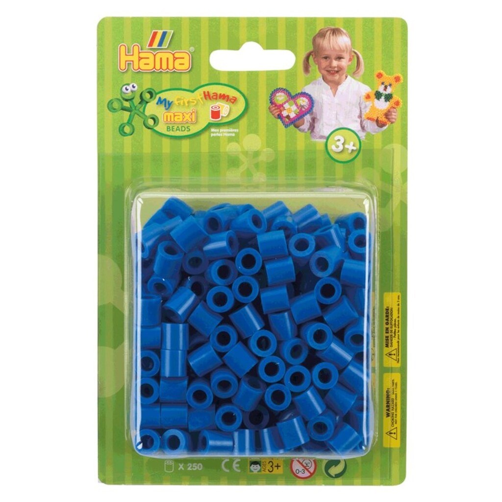 Hama Ironing Beads Maxi - Blue 250 pcs