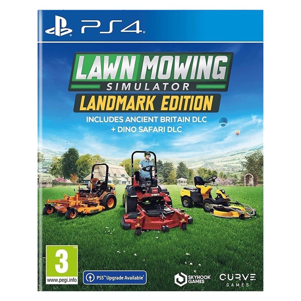 Lawn Mowing Simulator - Landmark Edition - Sony PlayStation 4 - Simulation - mowing