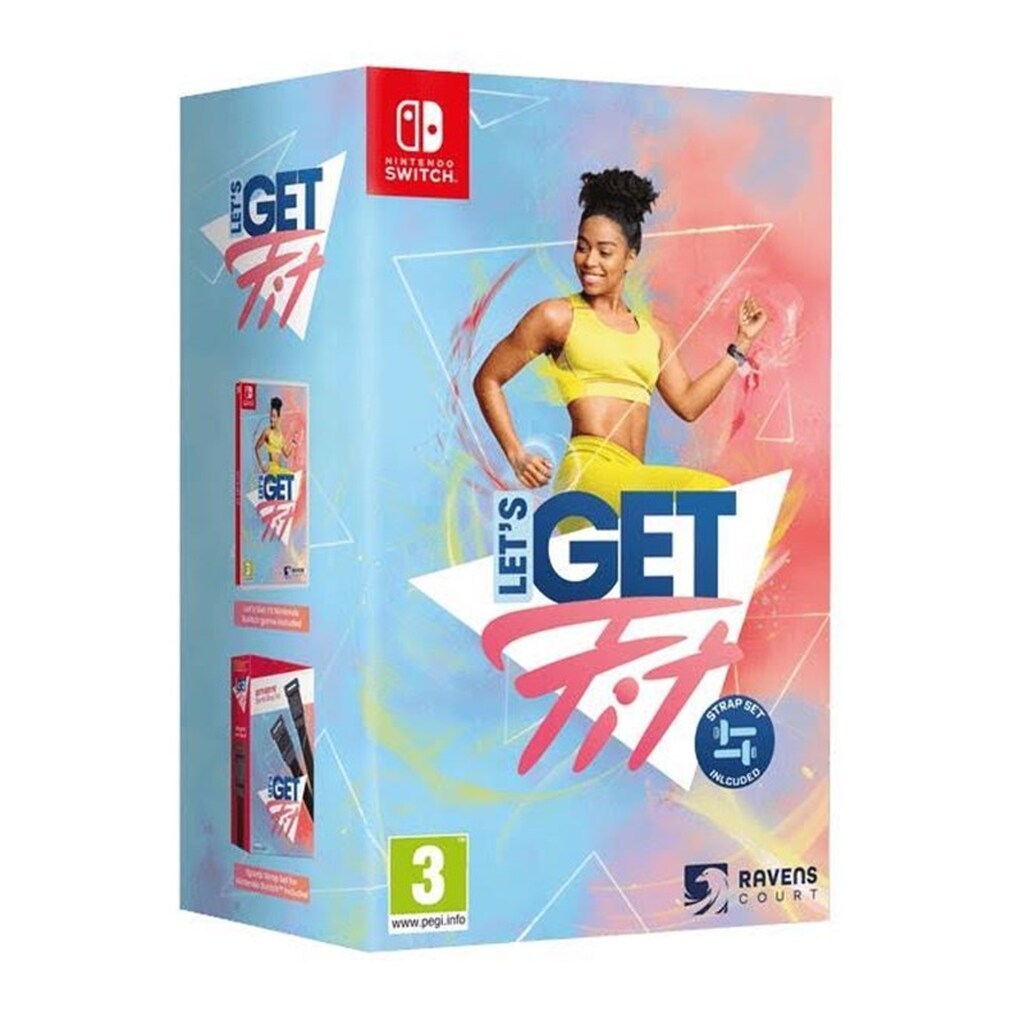 Let&apos;s Get Fit + Joy Con Straps - Nintendo Switch - Livsstil