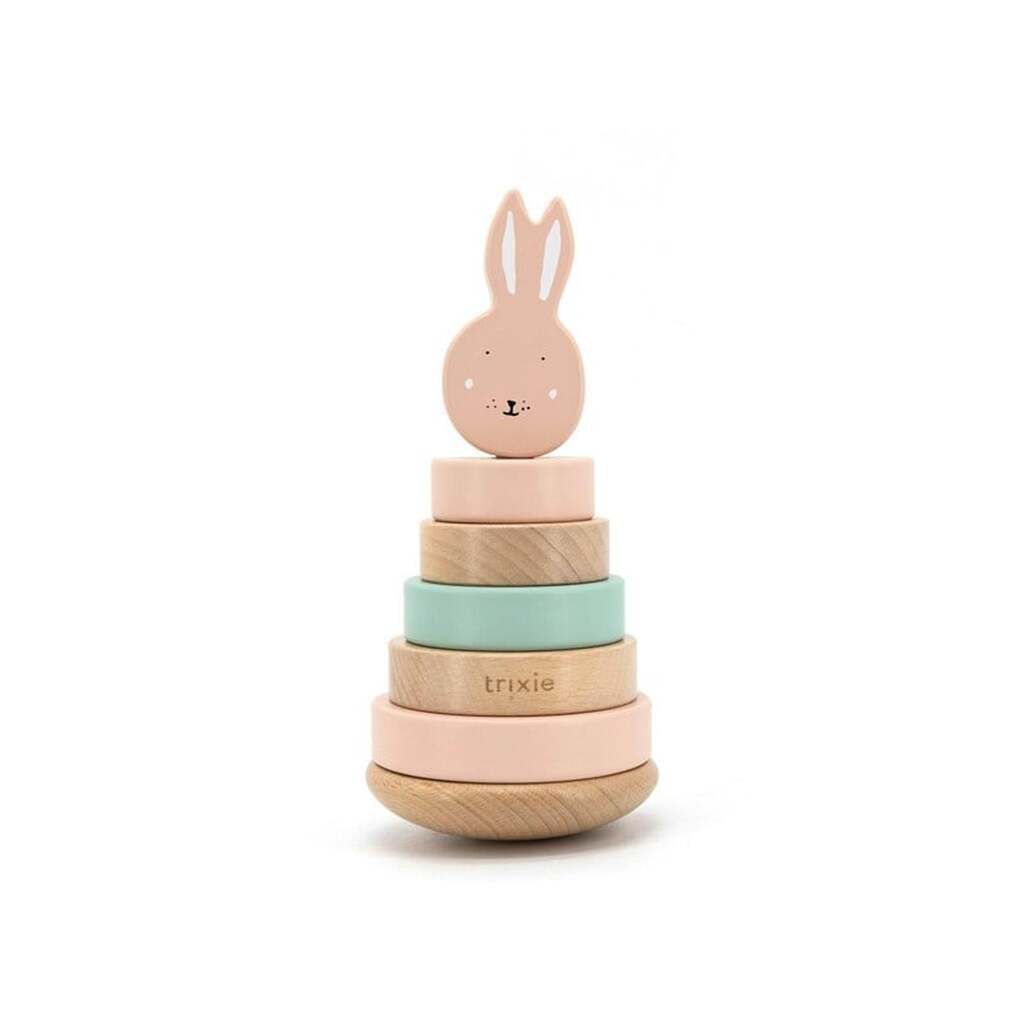 Trixie Wooden Stacking Tower - Mrs. Rabbit