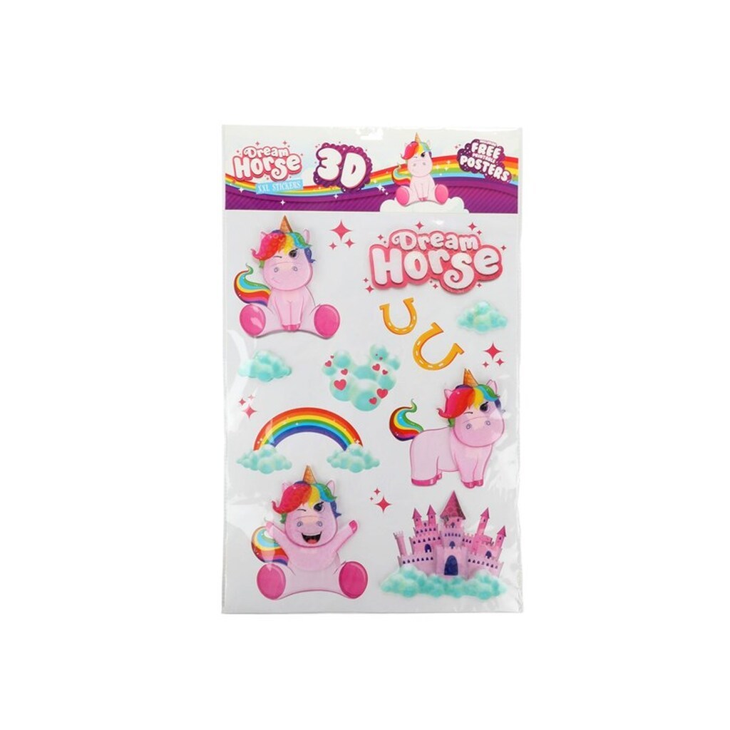 Toi-Toys Wall deco stickers unicorn