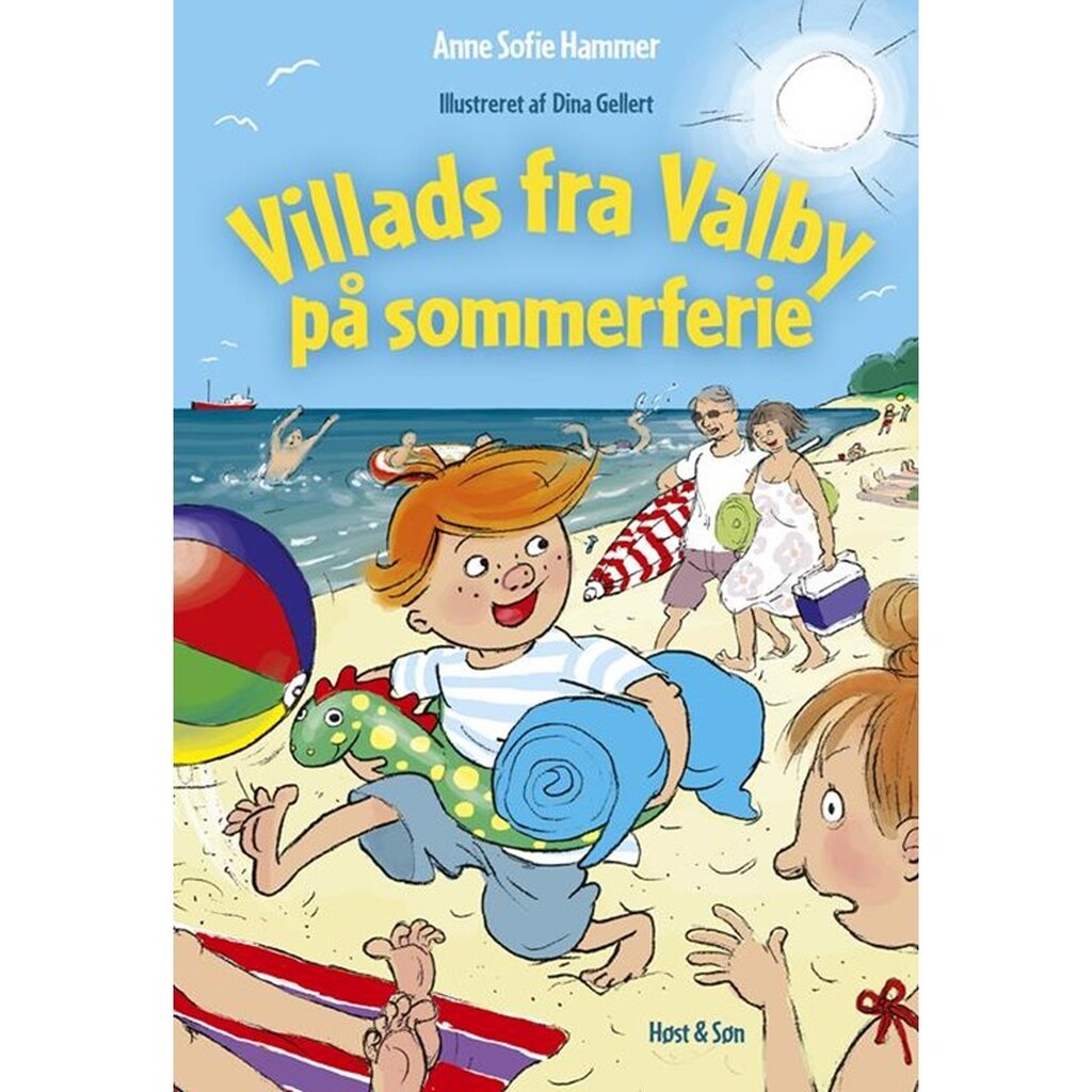 Villads fra Valby på sommerferie - Børnebog - Hardcover