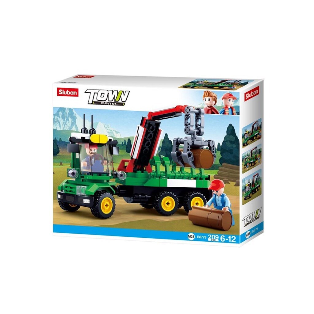 Sluban - Log transport
