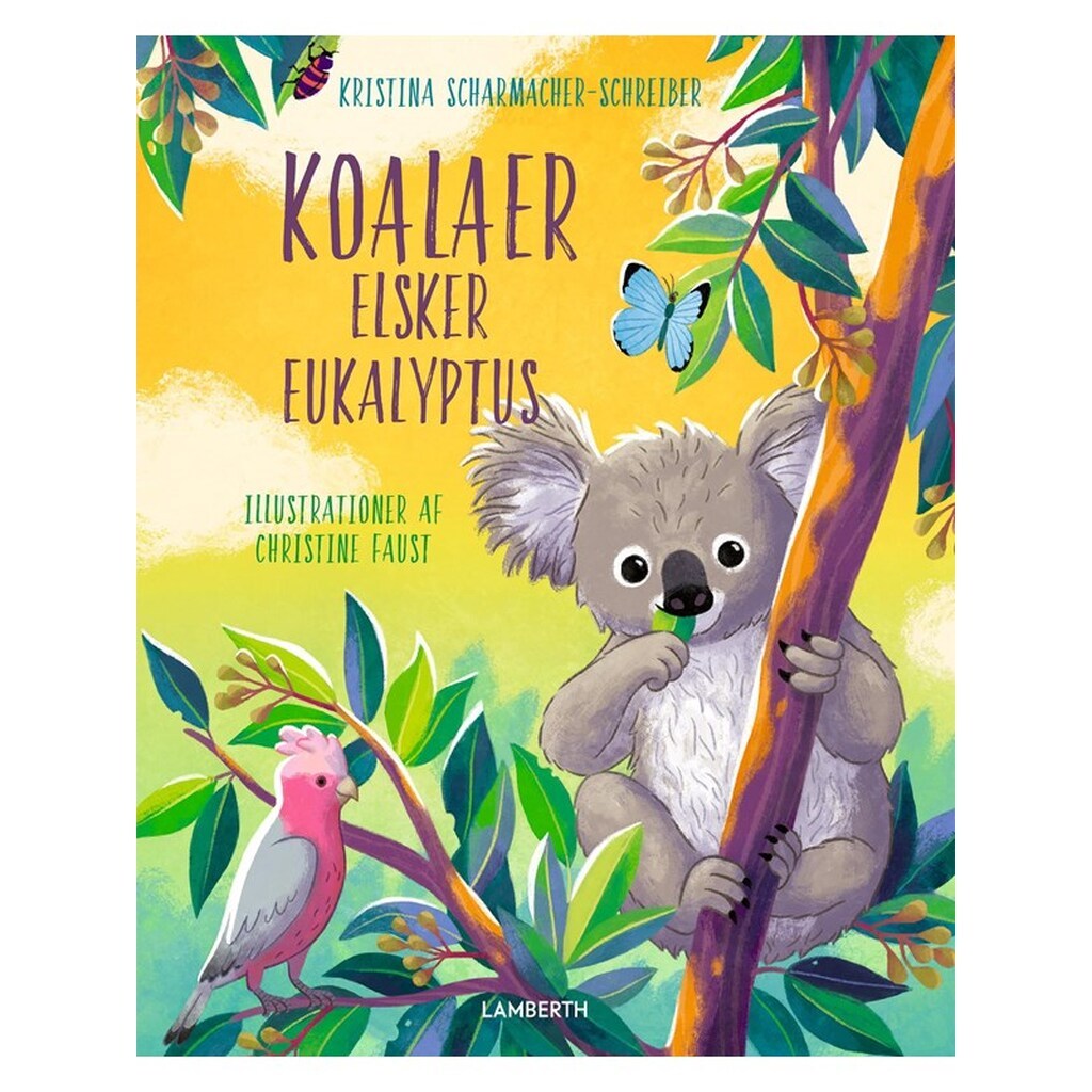 Koalaer elsker eukalyptus - Børnebog - Hardcover