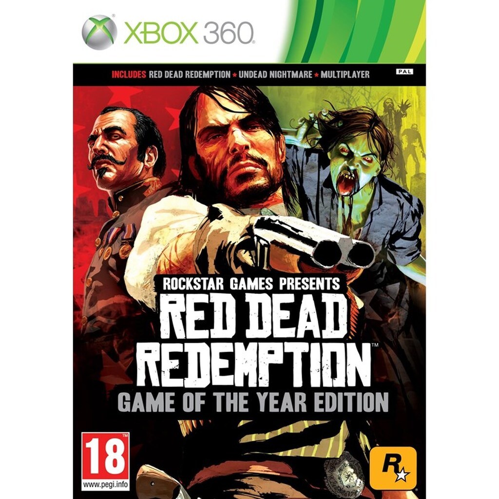 Red Dead Redemption (Game of the Year Edition) - Microsoft Xbox 360 - Action