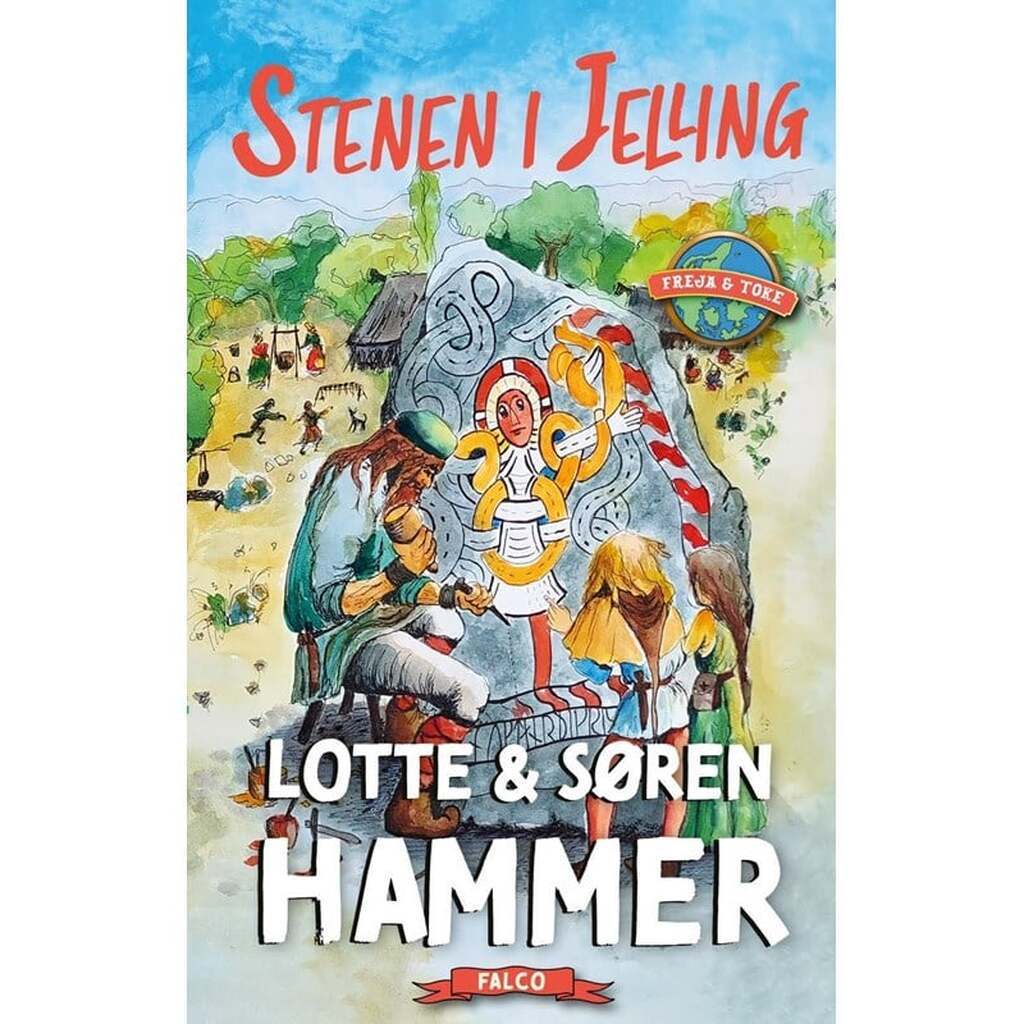 Stenen i Jelling - Børnebog - Hardback