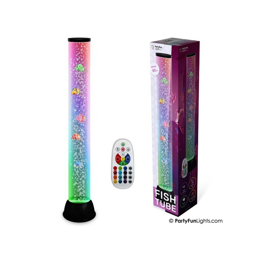 Party Funlight XXL Fish Tube Lamp H: 80cm