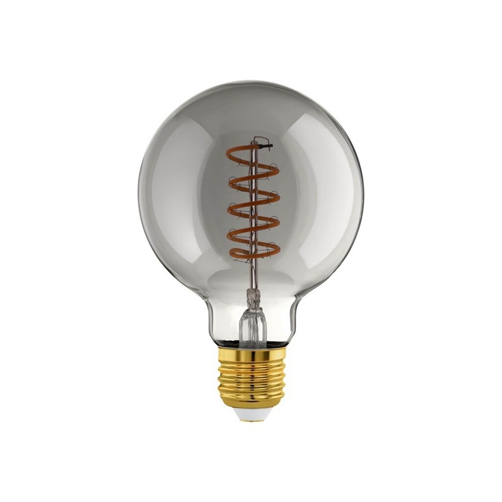 EGLO CONNECT-Z LED G95 Spiral 4W 2000K E27 smoky