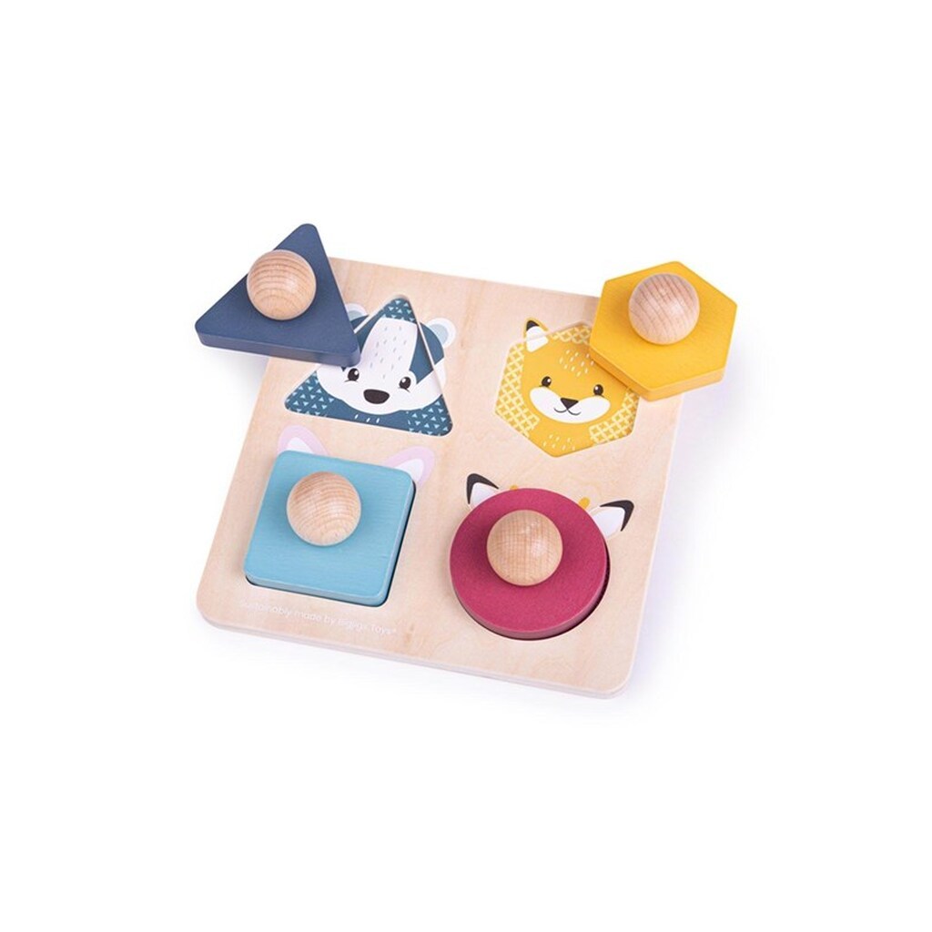 Bigjigs Stud puzzle Forest animals