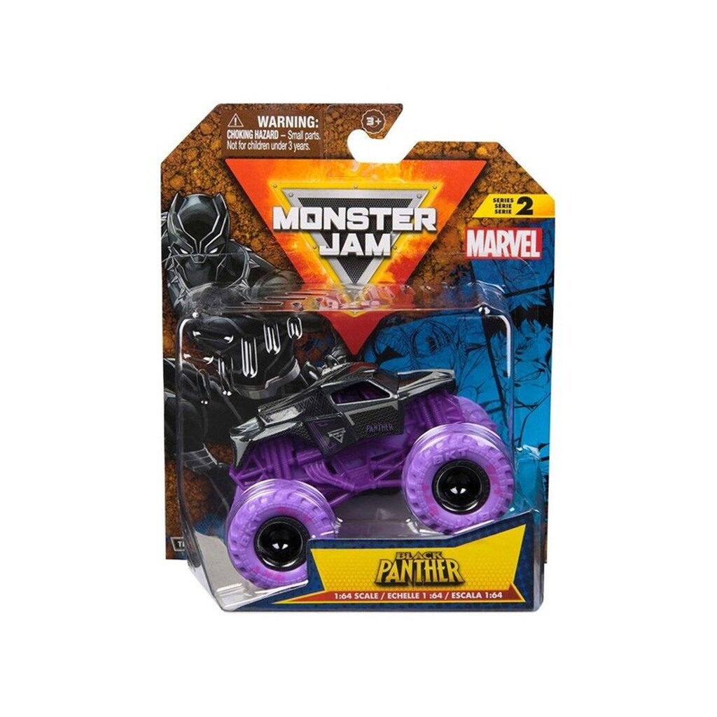 Monster Jam 1:64 Marvel Black Panther V2