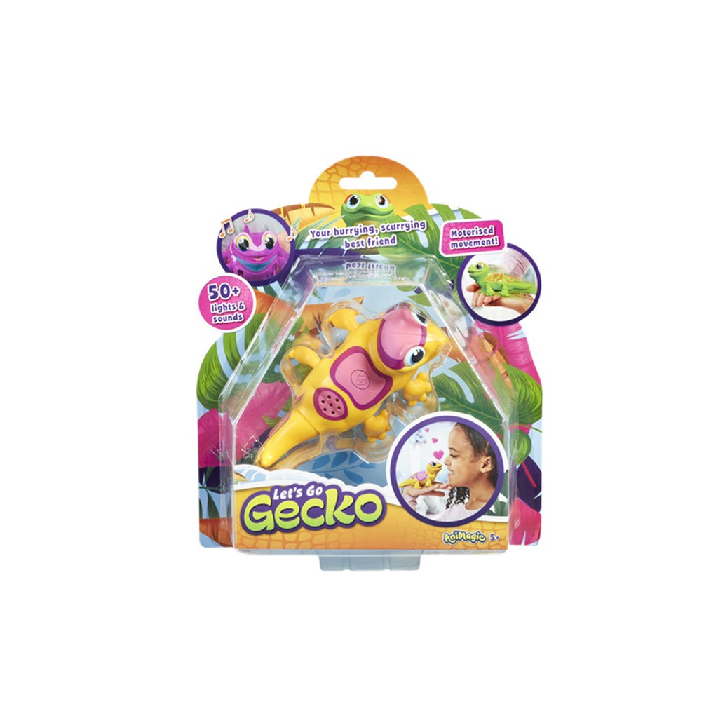 Goliath Animagic: Let&apos;s Go Gecko - Yellow