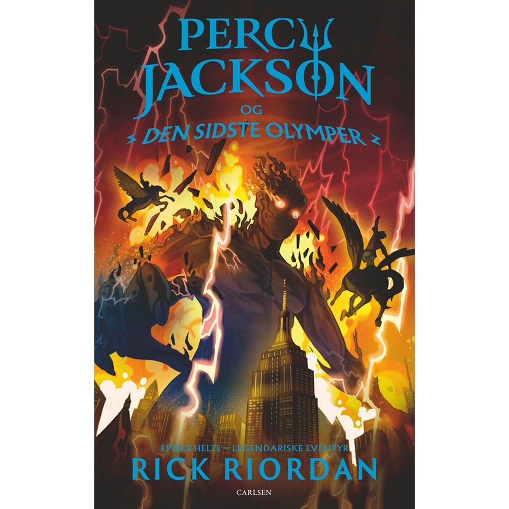 Percy Jackson (5) - Percy Jackson og den sidste ol - Børnebog - Hardcover