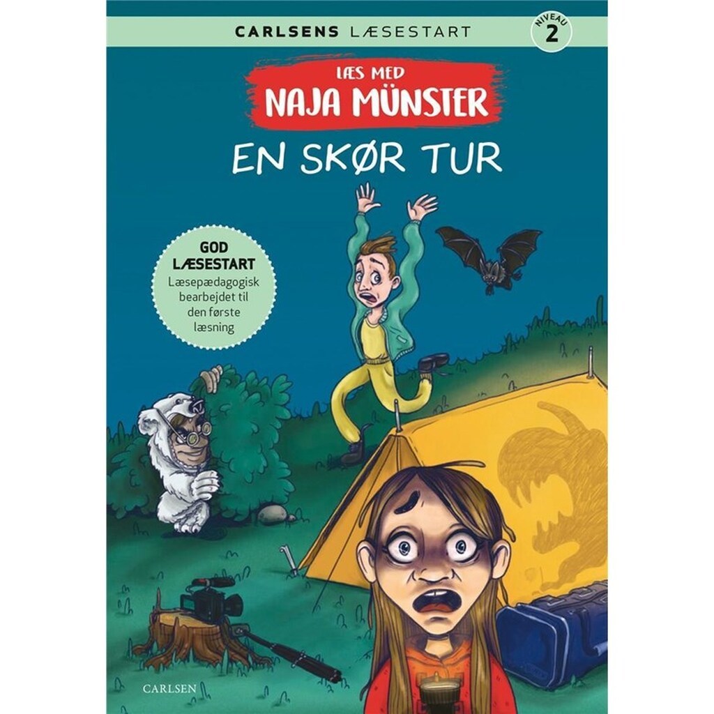 Læs med Naja Münster (2) En skør tur - Børnebog - Hardcover