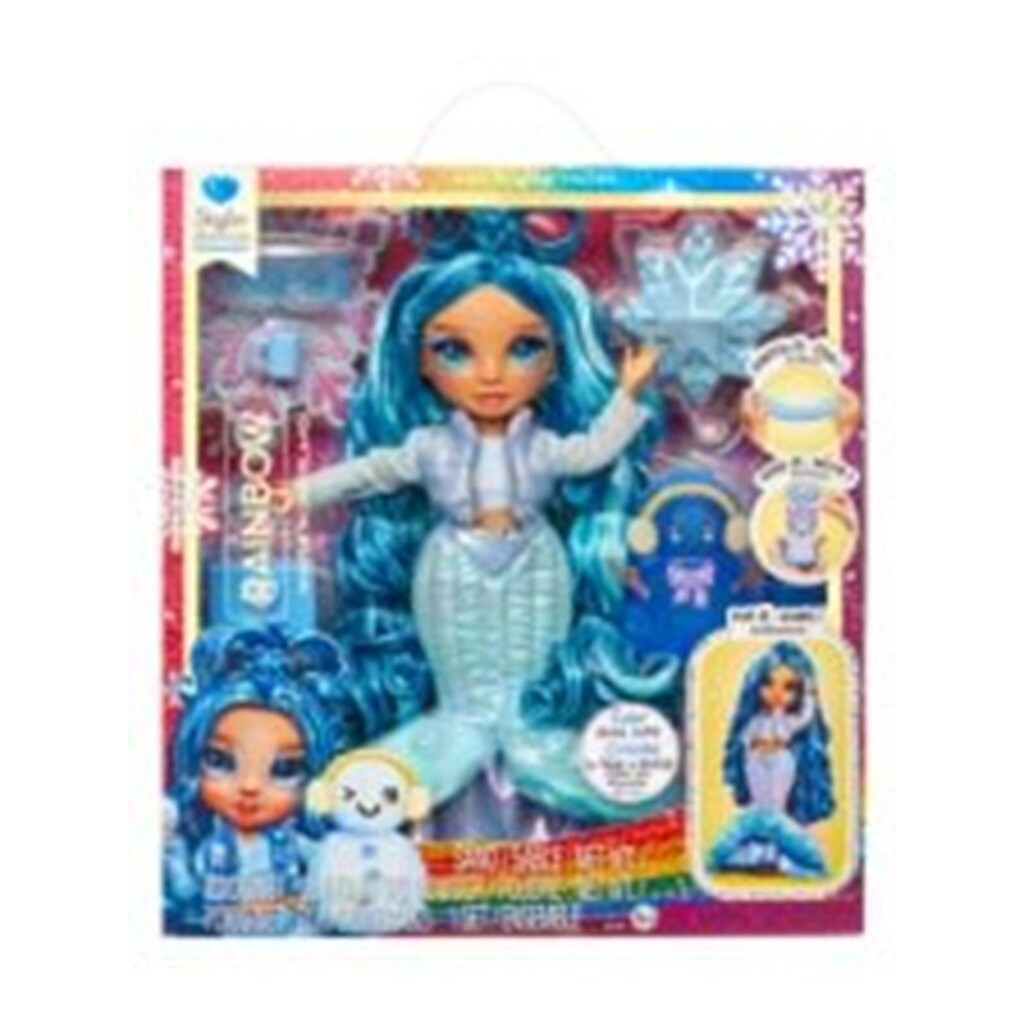 Rainbow High Winter Wonderland Doll- Blue