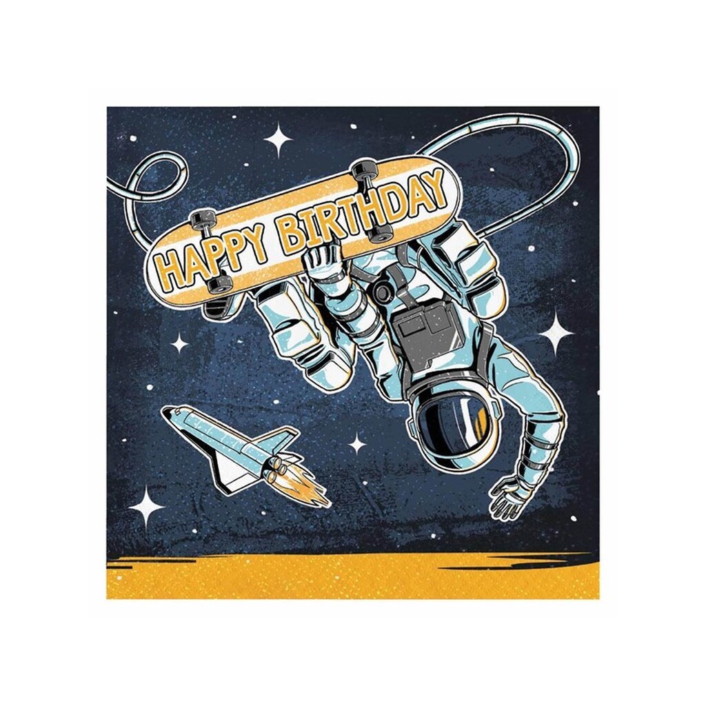 Haza Witbaard - Astronaut Napkins 16pcs.