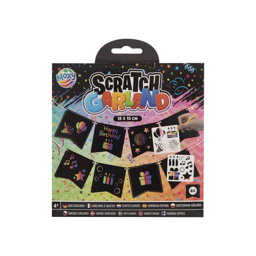 Creative Craft Group - Scratch Flag Line Making