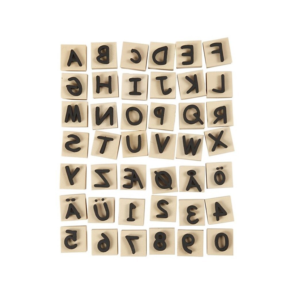 Creativ Company Foam Stamp Set 42pcs.