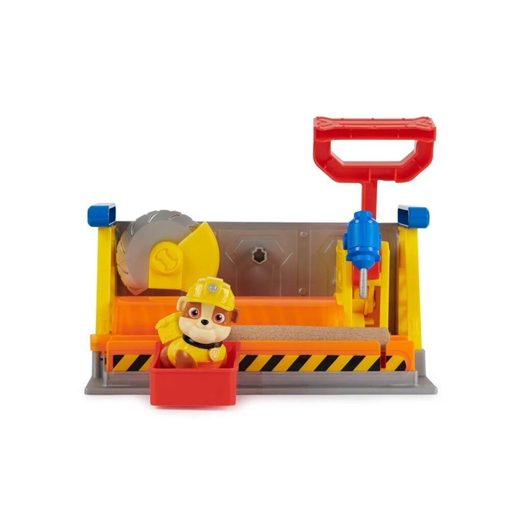 Paw Patrol Rubble &amp; Crew Rubbles Værksted Legesæt