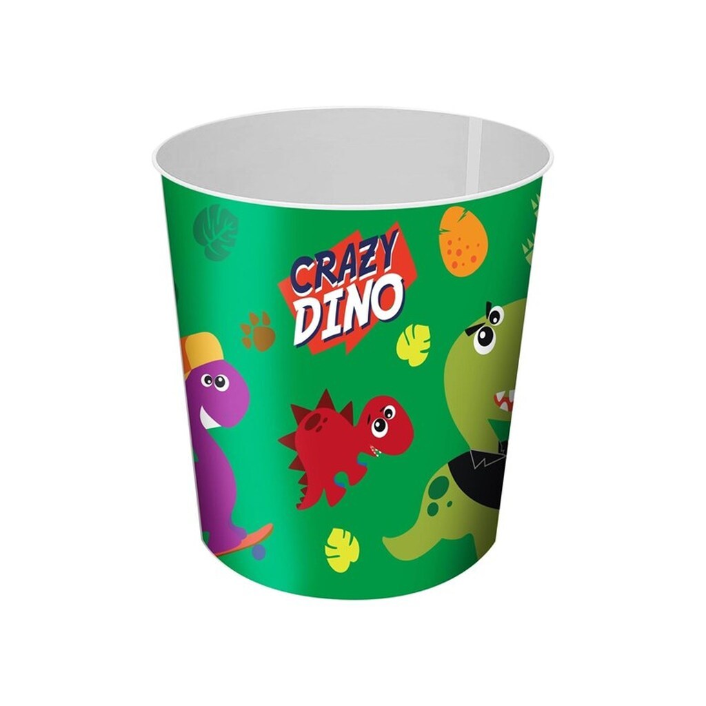 Kids Licensing Trash Can Crazy Dino