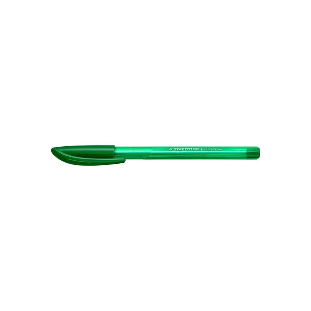 Staedtler STAEDTLER KUGLEPEN 4320 MF, ÆSKE 10 STK, GRØN