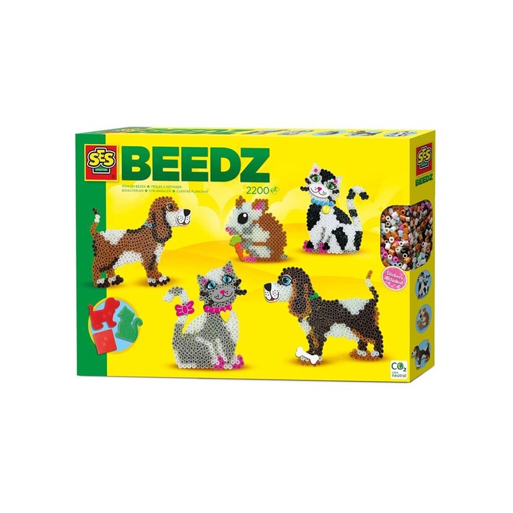 SES Creative Iron-on Beads Pets