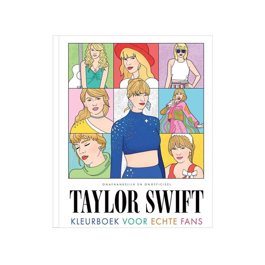 Deltas Taylor Swift coloring book for real fans