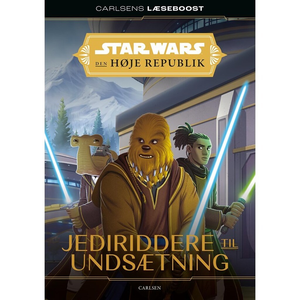 s Læseboost - Star Wars: Jediriddere til un - Børnebog - Hardcover