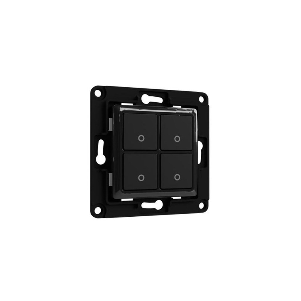 Shelly Wall Switch 4 - Black