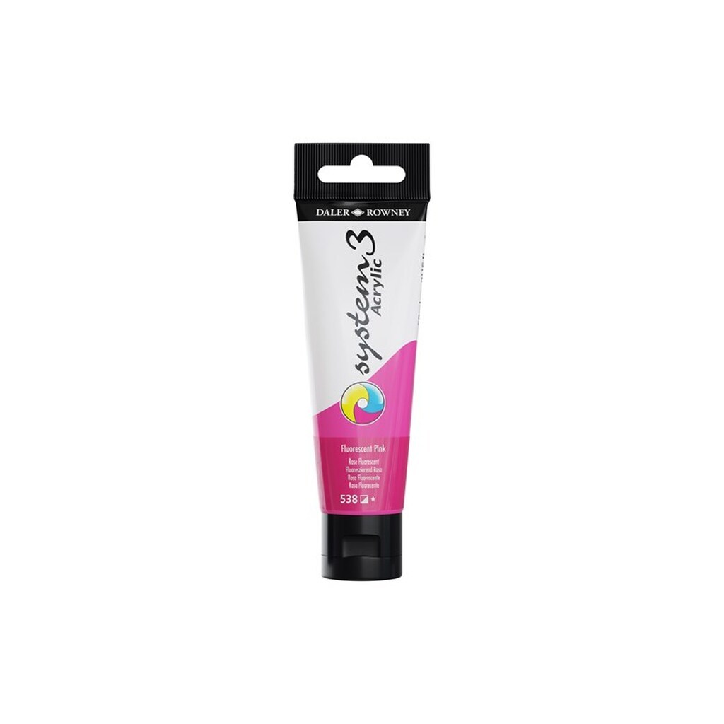 Daler-Rowney System3 59 ml Fluorescent Pink