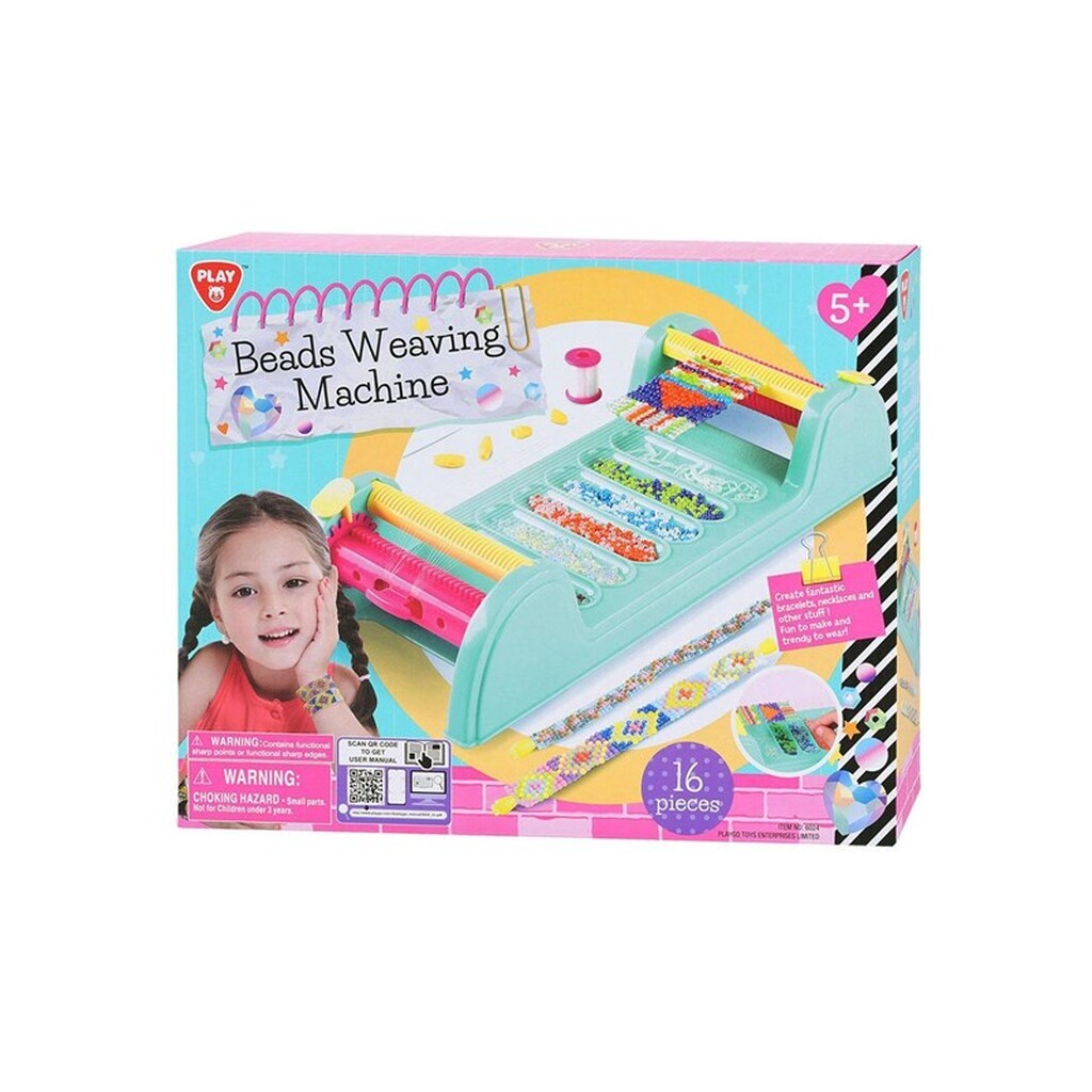 PLAY - Make Your Own Bracelet Weaving Machine Set 16pcs.