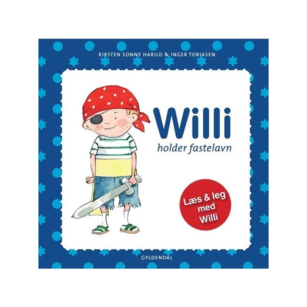 Willi holder fastelavn - Børnebog - Hardcover