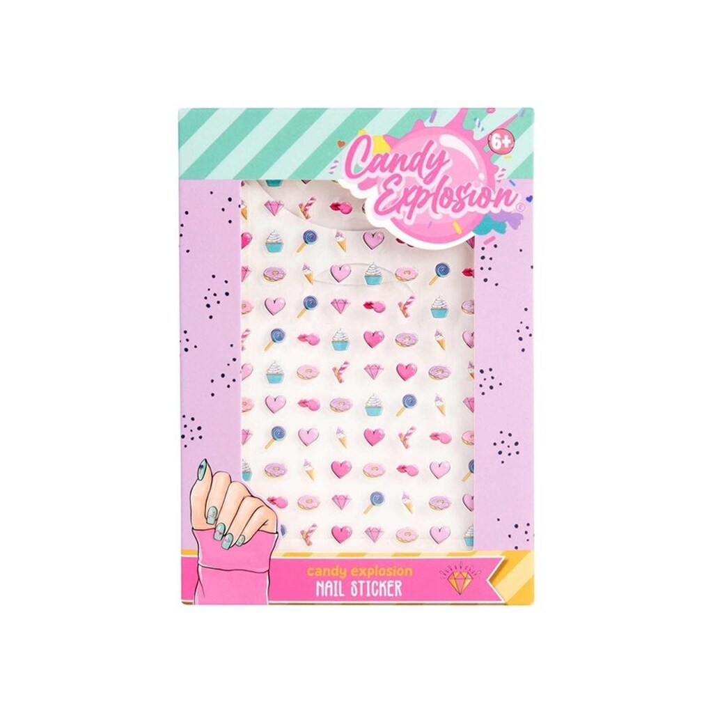Canenco Create It! Candy Explosion Nail Stickers
