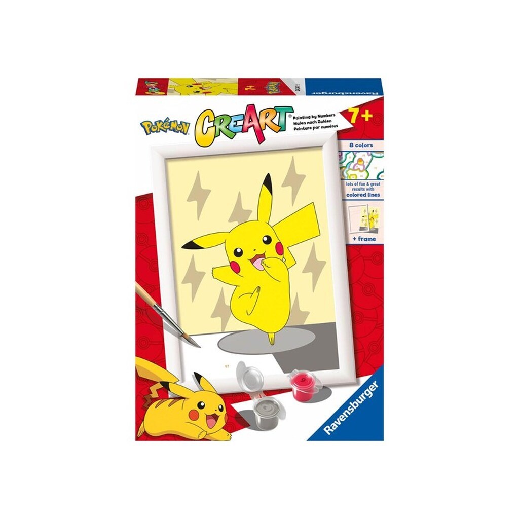 Ravensburger CreArt Painting by Numbers - Pikachu Pose